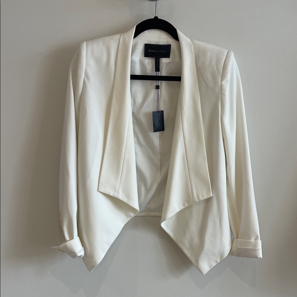 BCBG White Women's Blazer